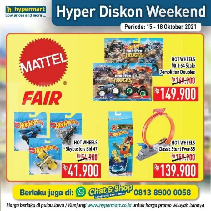 Promo Hypermart Hyper Diskon Weekend 15-18 Oktober 2021