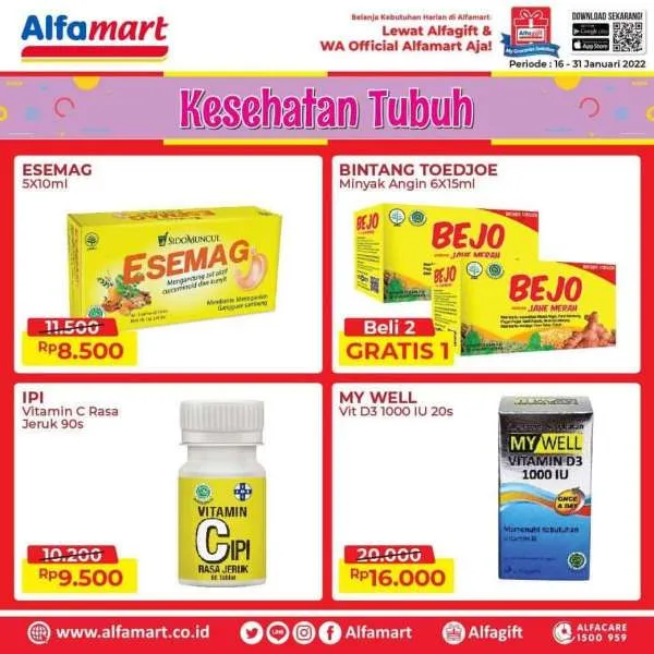 Promo Alfamart 16-31 Januari 2022