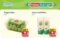 Promo JSM Hypermart 17-20 Oktober 2025, Beli 1 Gratis 1 Anggur Hijau-Daging Slice