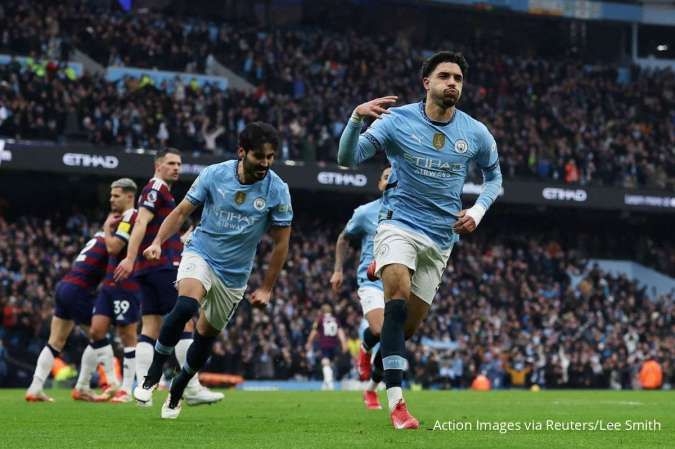 Link Live Streaming Man City vs Brighton di Liga Inggris Sabtu Pukul 22.00 WIB