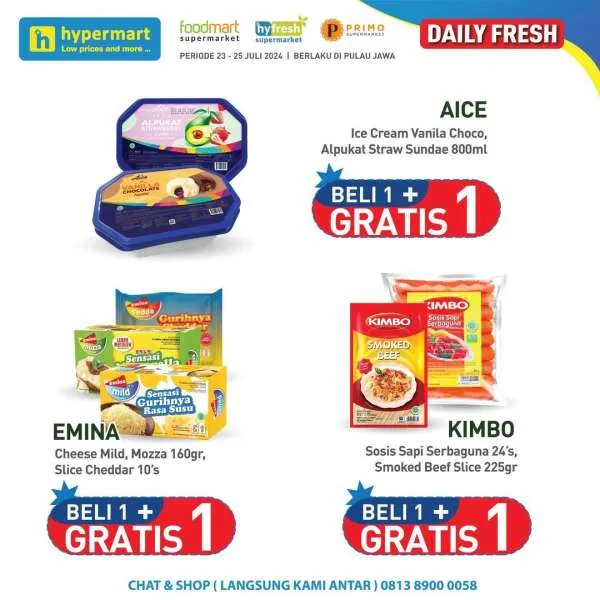 Promo Hypermart Hyper Diskon Weekday Periode 23-25 Juli 2024