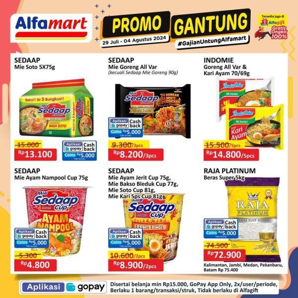 Promo Alfamart Gantung 29 Juli-4 Agustus 2024