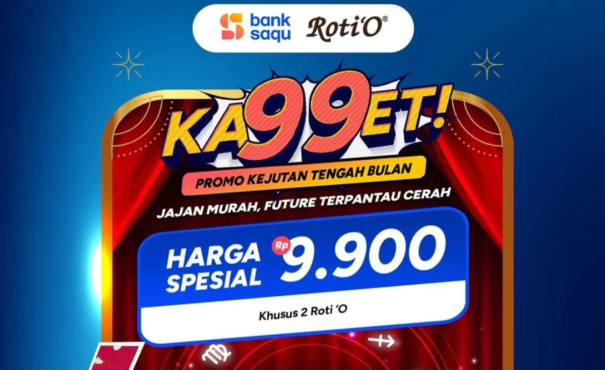 Promo Bank Saqu di HokBen, Pizza Hut, Bakmi GM, RotiO, dan Kimukatsu 14-16 Mei 2025