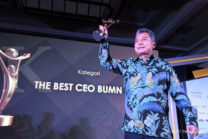 Dirut Pegadaian Sunarso raih The Best CEO Anugerah BUMN Award