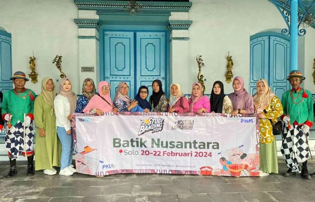 Tingkatkan Kompetensi, PNM Berikan Pelatihan Batik Ecoprint kepada Nasabah