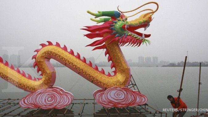 Kala warga China mudik merayakan Imlek 