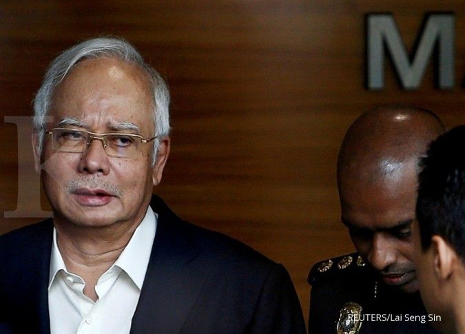 Hari ini mantan PM Malaysia Najib Tun Razak disidang