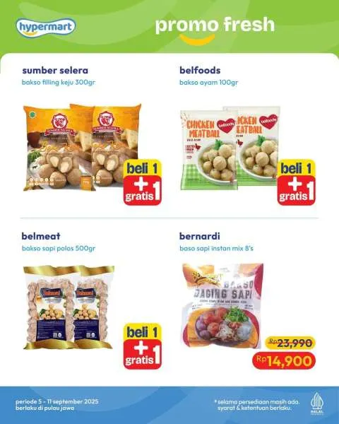 Promo JSM Hypermart Hyper Diskon Weekend Periode 5-8 September 2025