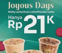 Promo Fore Coffee Joyous Days sampai 31 Desember, 3 Varian Spesial Cuma Rp 21.000
