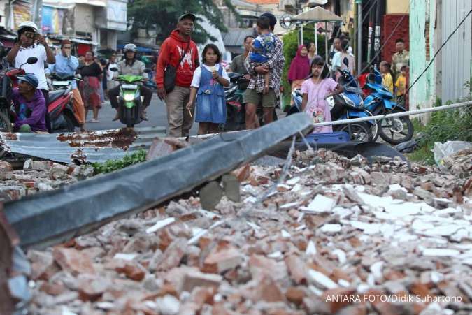 17.644 Jiwa Terdampak Gempa di Lepas Pantai Kabupaten Gresik, Jawa Timur