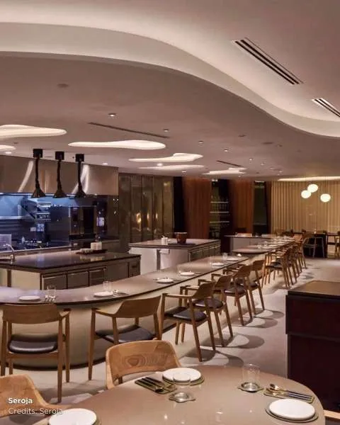 Seroja fine dining Singapura