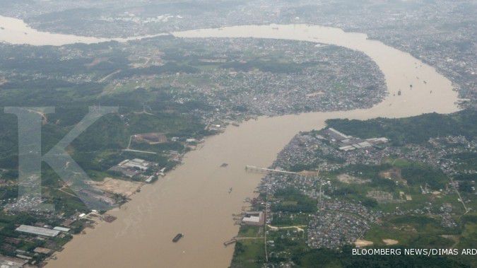 Limbah PT Kaltim Prima Coal cemari Sungai Sangatta