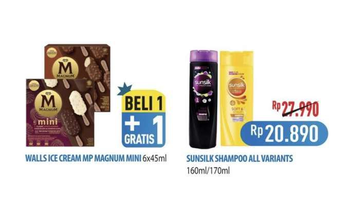 Promo JSM Hypermart 20-23 Juni 2025, Beli 1 Gratis 1 Es Krim Magnum-Nugget Hato