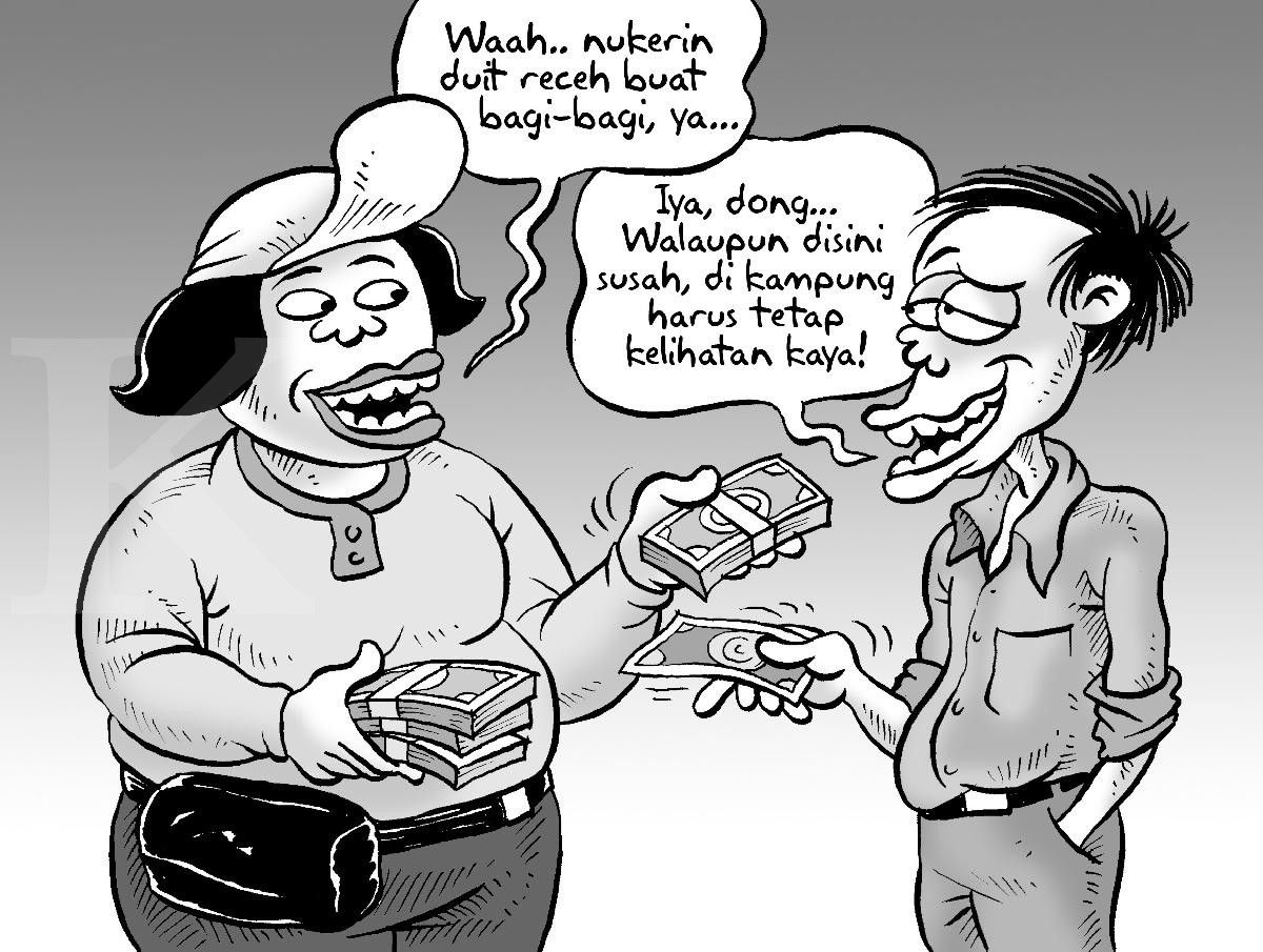 Tradisi Tukar uang Receh