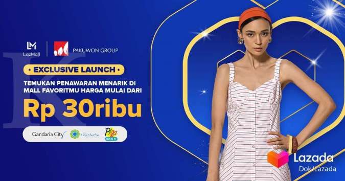 Lazada Indonesia Berkolaborasi dengan Pakuwon Group Jakarta, Hadirkan e-Mall Pertama di Indonesia