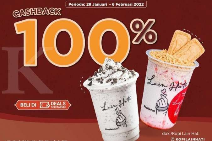 Promo 2.2 Kopi Lain Hati 2-6 Februari 2022, Ada Es Kopi Hemat Hingga Cashback 100%