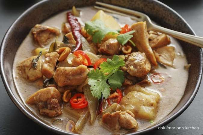 Resep Masakan Kari Massaman, Paduan Budaya ala India dan Thailand