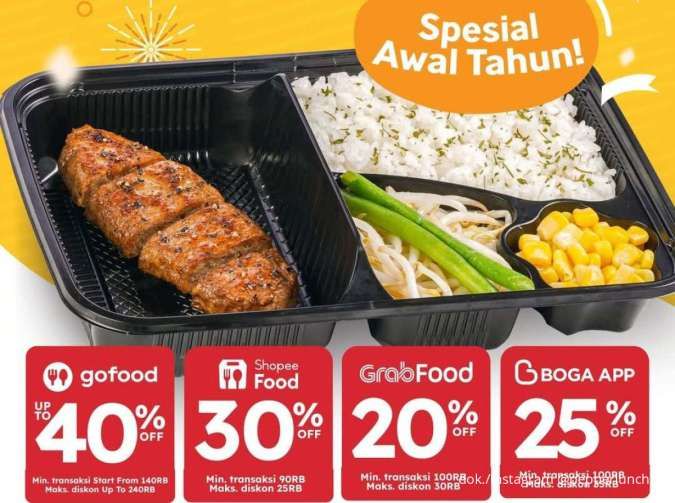 Promo Pepper Lunch Awal Tahun 2026, Diskon Delivery sampai 40% Lewat Ojol