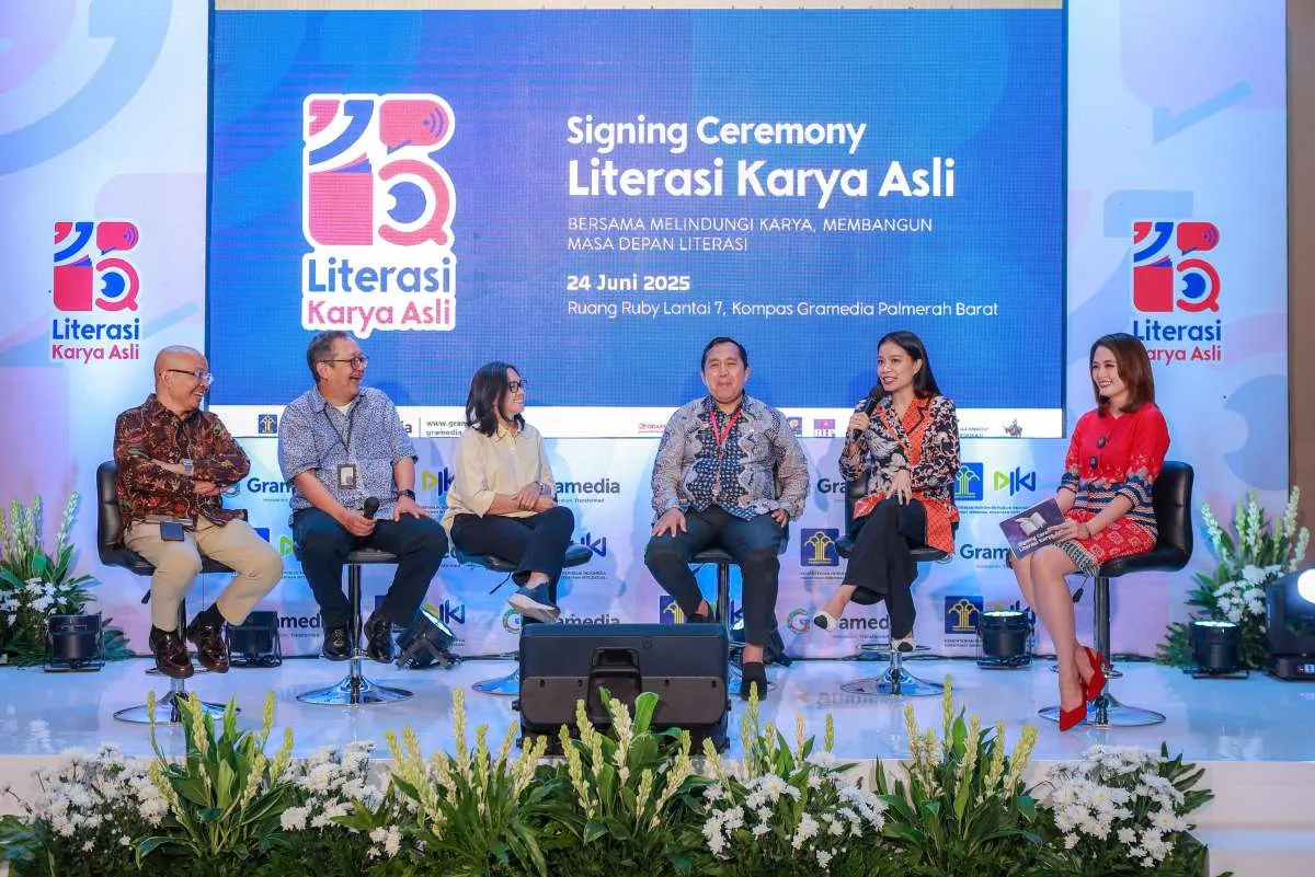 Dukung #LiterasiKaryaAsli, Gramedia dan Kemenkumham Gaet Shopee Perangi Buku Bajakan