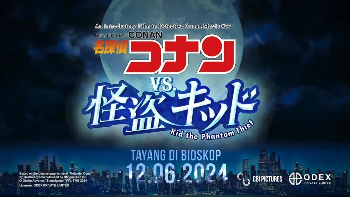 Film Detective Conan vs. Kid The Phantom Thief Tayang Hari ini, Simak Sinopsisnya