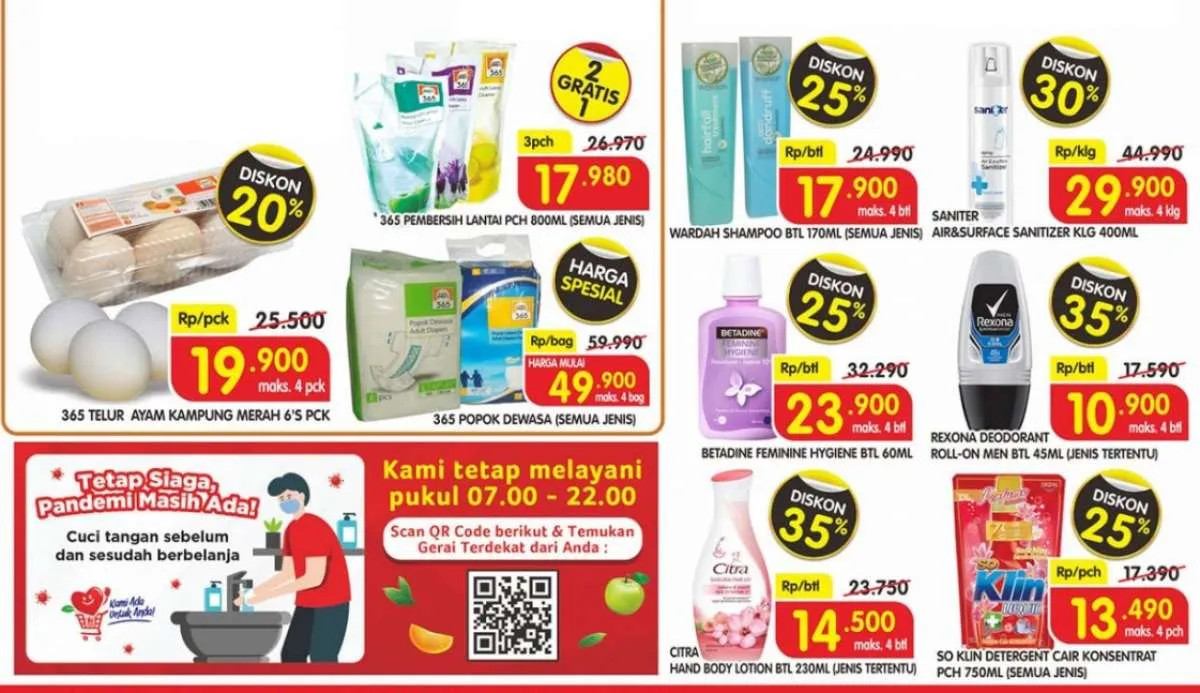 Promo Superindo hari ini (4/11), telur ayam kampung Rp 20.000-an!