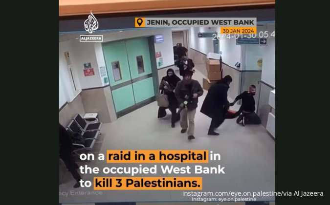 Menyamar Sebagai Sipil, Tentara Israel Menyerbu Rumah Sakit di Tepi Barat