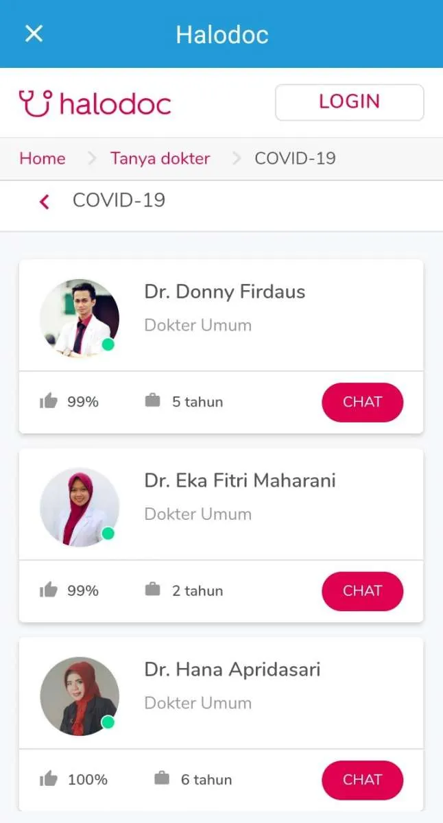 Kominfo gandeng Halodoc hadirkan layanan telemedicine dalam aplikasi PeduliLindungi