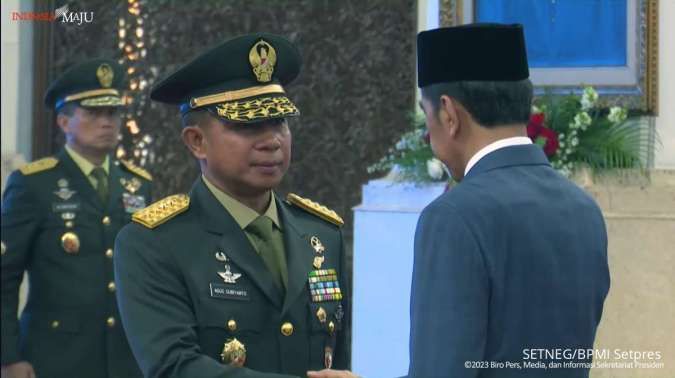 Agus Subiyanto Diusulkan Jadi Panglima TNI, Jokowi Belum Putuskan Pengganti KSAD