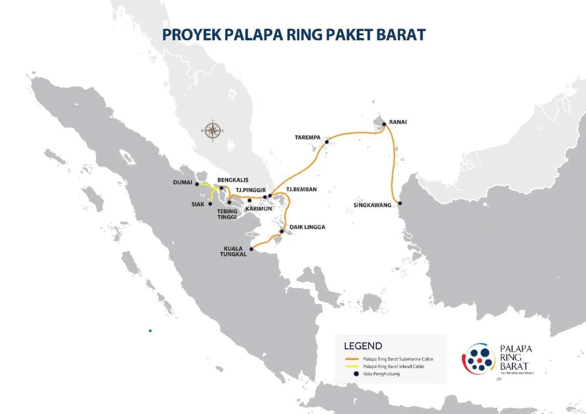 Sempat terputus, ini penjelasan Palapa Ring Barat soal gangguan di Anambas dan Natuna