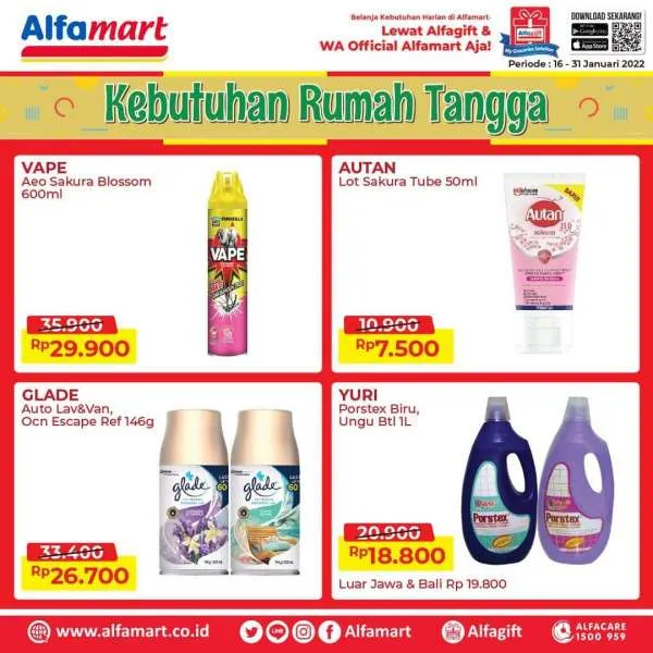 Promo Alfamart 16-31 Januari 2022