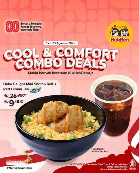 Promo HokBen Cool & Comfort Combo Deals