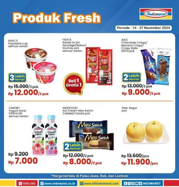Promo Indomaret Super Hemat Periode 14-27 November 2024