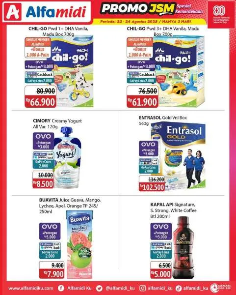 Promo JSM Alfamidi Periode 22-24 Agustus 2025