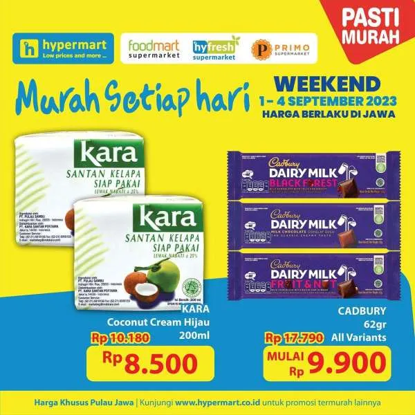 Promo Hypermart Hyper Diskon Weekend Periode 1-4 September 2023