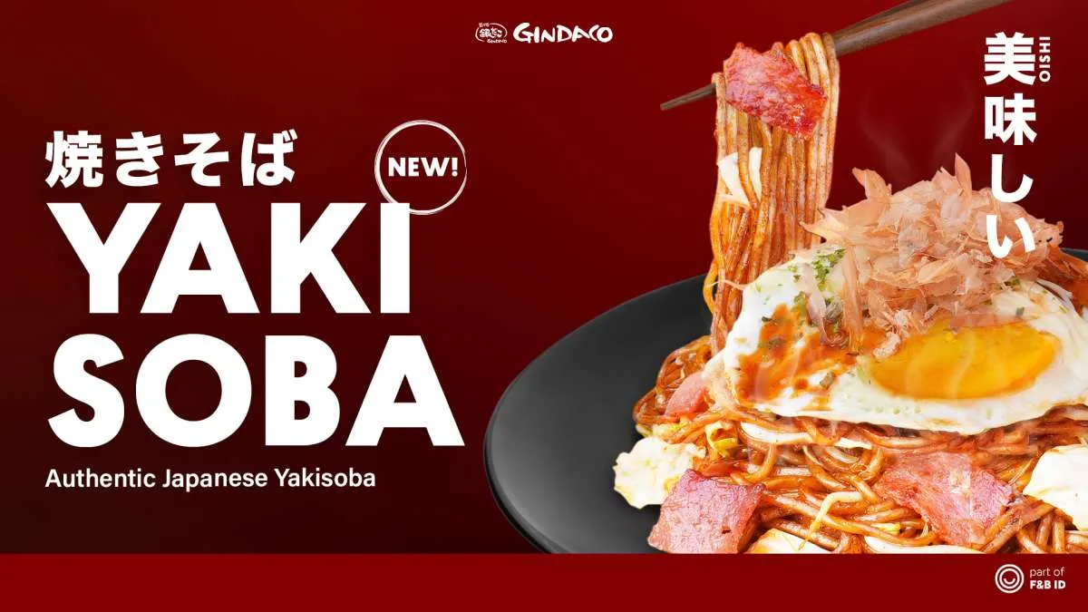 Gindaco Rilis Menu Terbaru Yakisoba Bercitarasa Autentik Jepang untuk Pecinta Kuliner