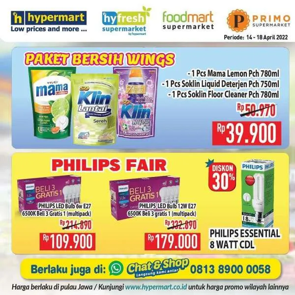 Promo Hypermart Hyper Diskon Weekend Periode 14-18 April 2022