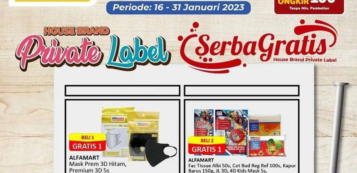 Harga Promo Alfamart Hari Ini 17 Januari 2023, Banyak Promo Menarik di Alfagift