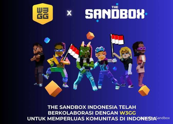 Berinvestasi Ciptakan Kreativitas Dunia Gaming, The Sandbox Gandeng W3GG