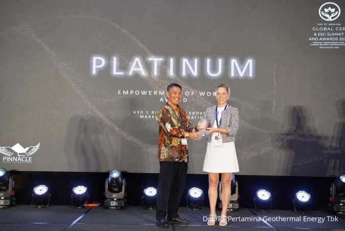  PGE Raih Penghargaan Platinum Dalam Ajang Global CSR & ESG Summit & Awards