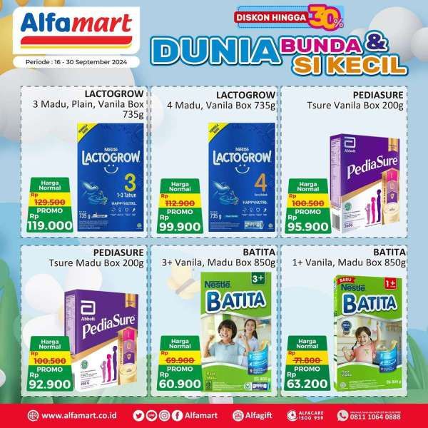 Promo Alfamart 16-30 September 2024