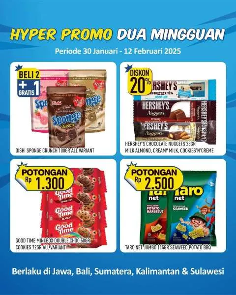 Promo Hypermart Dua Mingguan Periode 30 Januari-12 Februari 2025