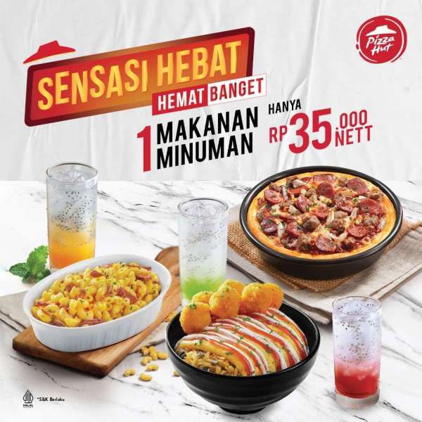 Promo Pizza Hut Terbaru Februari 2023, Promo Sensasi Hebat Hemat Banget