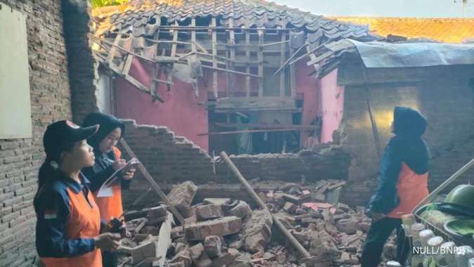 240 Rumah Terdampak Gempa di Batang dan Pekalongan, 14 Rusak Berat