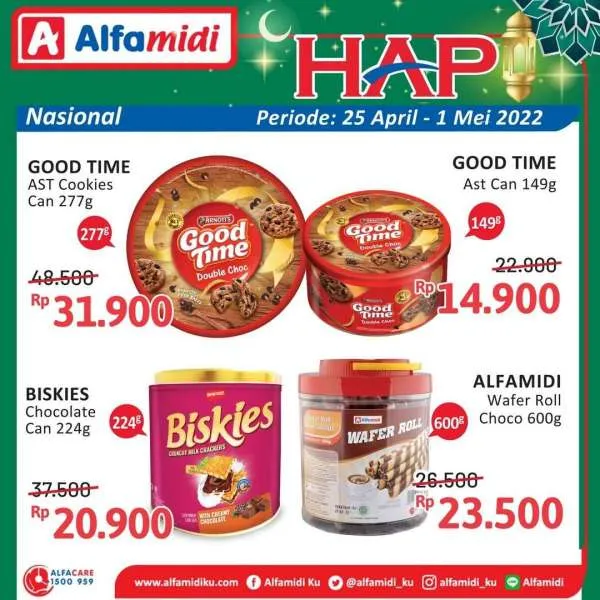 Promo Alfamidi Hemat Awal Pekan Periode 25 April-1 Mei 2022