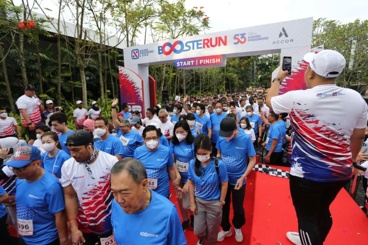 Rayakan 53 Tahun Membangun Industri Properti, Agung Podomoro Gelar Booster Run