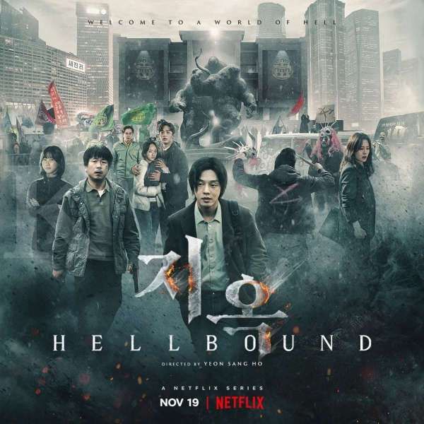 Poster Hellbound di Netflix.