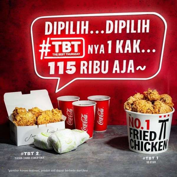 Promo KFC The Best Thursday 13 Januari 2022