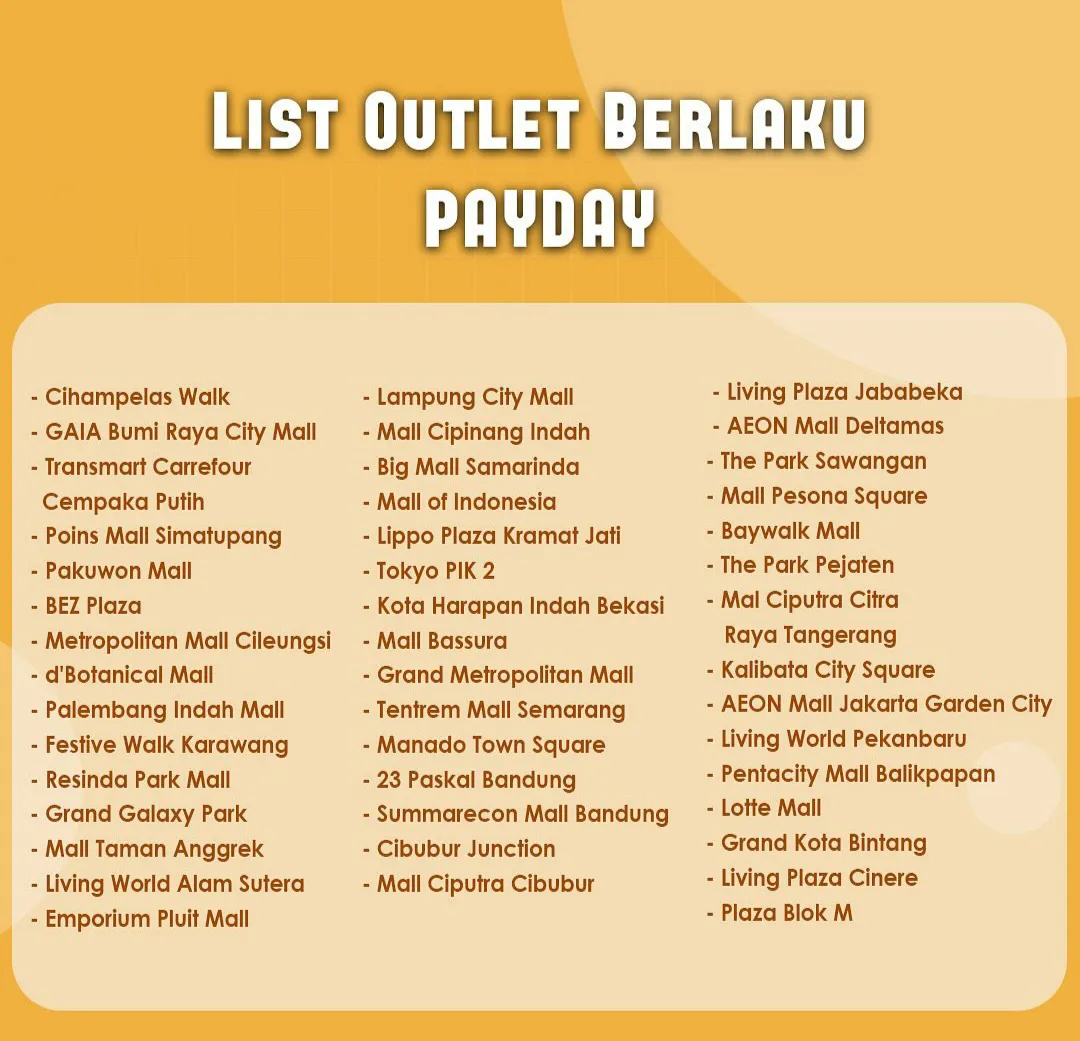 Promo Imperial Kitchen Payday