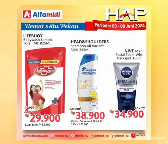 Promo Alfamidi Hemat Satu Pekan Periode 3-9 Juni 2024