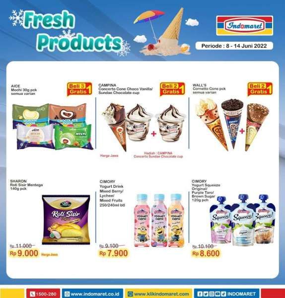 Promo Indomaret Super Hemat Mingguan Terbaru 8-14 Juni 2022